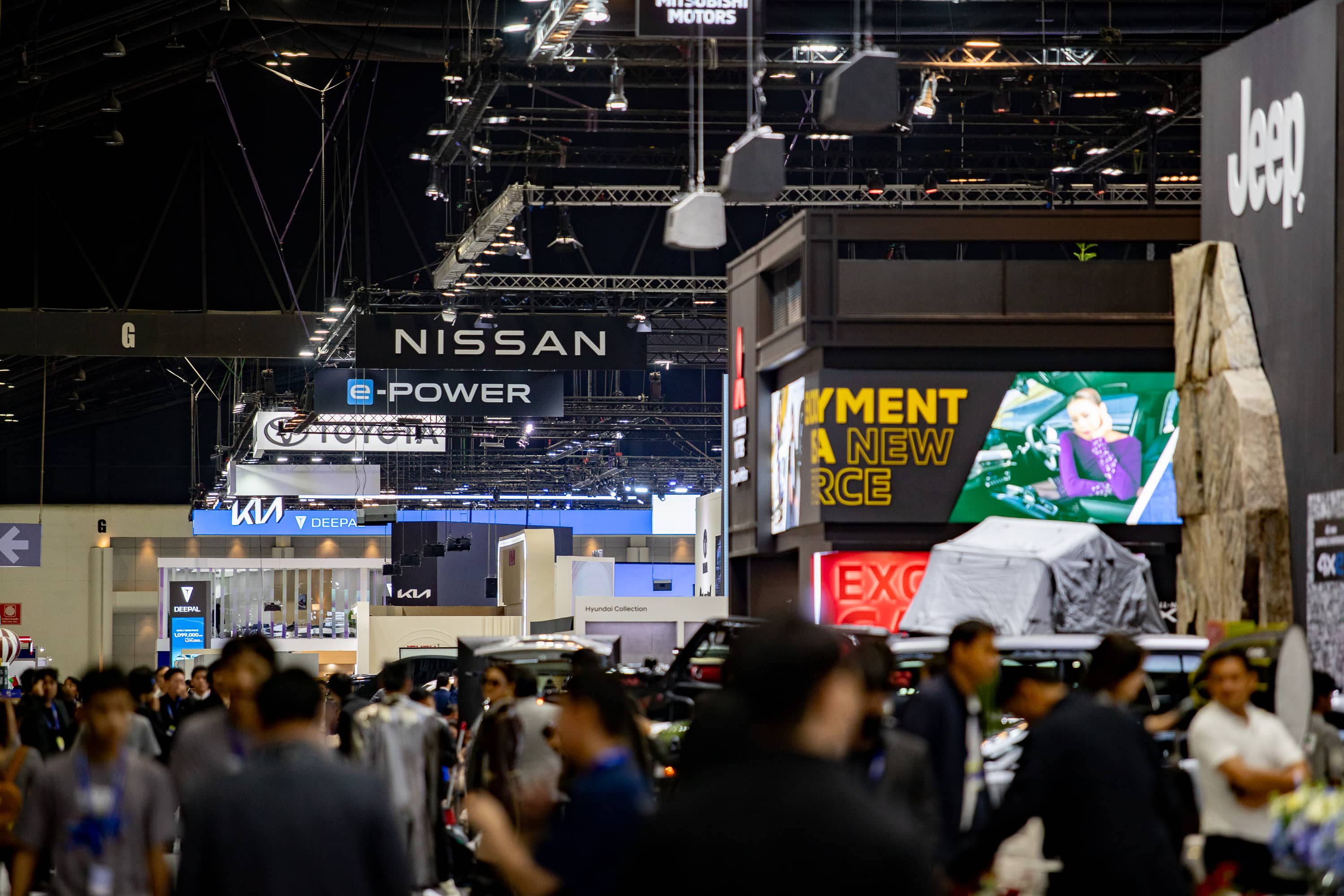 泰国摩托车展，摩托车展